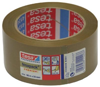 tesa PVC 04124-00343-00 Pakband tesapack 4124 Chamois (l x b) 66 m x 50 mm 1 stuk(s)