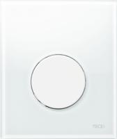 Urinoir Bedieningsplaat TECE Loop Glas Wit 10,4x12,4 cm (met witte toets) - thumbnail