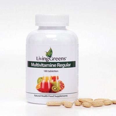 Livinggreens Multivitamine regular 180 Tabletten Livinggreens Multivitamine regular 180 Tabletten