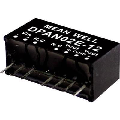 MEAN WELL DPAN02C-12 DC/DC-convertermodule 83 mA 2 W Aantal uitgangen: 2 x Inhoud 1 stuk(s)