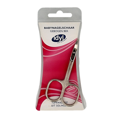 Idyl Baby nagelschaar gebogen 1 Stuks