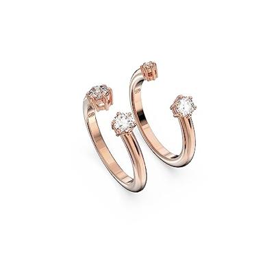 Swarovski 5640971 Ring Constella Cocktail rosekleurig-wit - thumbnail