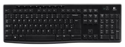 Logitech Wireless Keyboard K270 toetsenbord RF Draadloos QWERTY Engels Zwart