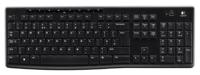 Logitech Wireless Keyboard K270 toetsenbord RF Draadloos QWERTY Engels Zwart - thumbnail
