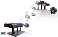 Kabelbaan prof zwart-rood Jagerndorfer - Jaegerndorfer - thumbnail