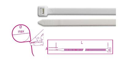 Beta Bmb3876V0-Zelfdovende Nylon Bindstrips - BMB3876V0