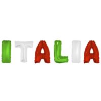 Folieballon Letter Set Italia - thumbnail