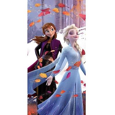 Disney Frozen Leaves Strandlaken 70 x 140 cm Disney Frozen Leaves Strandlaken 70 x 140 cm