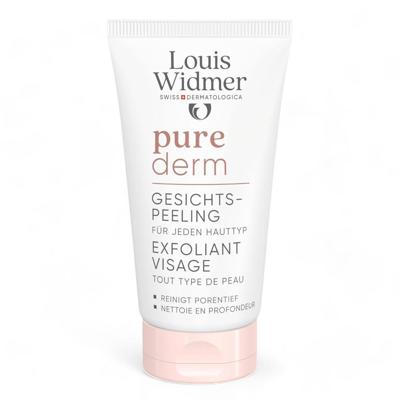 Louis Widmer Purederm Gezichtspeeling Met Parfum 50ml