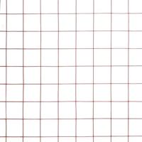 VidaXL Kippengaas 25x0,5 m staal met pvc coating rood - thumbnail