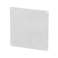 Weidmüller KTB MOPL 2626 S2N H Montageplaat (l x b) 205 mm x 199 mm RVS Zilver 1 stuk(s) - thumbnail