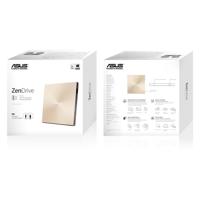 Asus SDRW-08U9M-U Externe DVD-brander Retail USB-C Goud - thumbnail