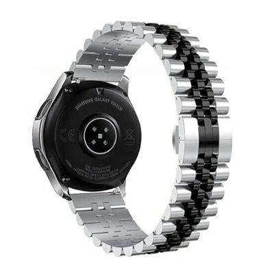 Garmin Approach S12 / S40 / S42 - Stalen band - Zilver / zwart Garmin Approach S12 / S40 / S42 - Stalen band - Zilver / zwart