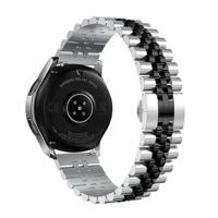 Garmin Approach S12 / S40 / S42 - Stalen band - Zilver / zwart - thumbnail