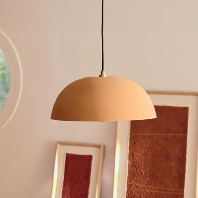 Kave Home Hanglamp 'Nibla' Kleipatroon, kleur Terracotta