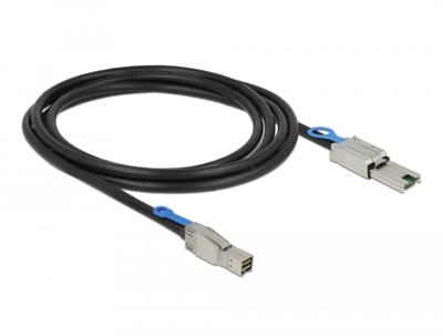 DeLOCK cable mini sas hd sff-8644 > mini sas sff-8088, 2m kabel (83735)