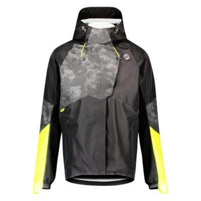 Tech Regenjas Commuter Heren Hi-vis & Reflection Black Tech Regenjas Commuter Heren Hi-vis & Reflection Black