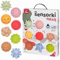 Tullo Zintuiglijke ballen 8 stuks. Pastel - thumbnail