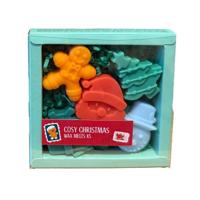 Jingle Kerstmis Set van 5 gevormde Waxmelts - thumbnail