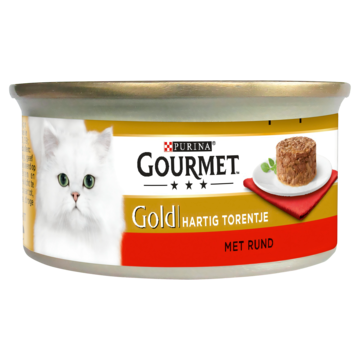 Gourmet Gold hartig torentje met rund 85g