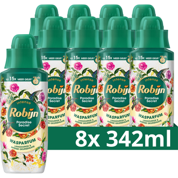 Robijn Intense Wasparfum Paradise Secret 8 x 342 ml bij Jumbo Robijn Intense Wasparfum Paradise Secret 8 x 342 ml bij Jumbo
