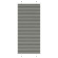 VidaXL Plissé rolgordijn 100x200 cm stofbreedte 99,4 cm antraciet - thumbnail