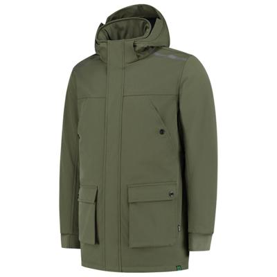 Tricorp winter softshell parka rewear - army - maat S