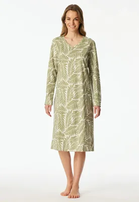 Schiesser Dames Nachthemd lange mouw - Comfort