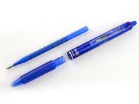 Pilot gelroller Frixion Ball Clicker, blister van 4 stuks (1 gelroller + 3 vullingen), blauw - thumbnail