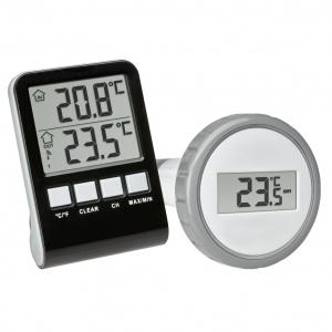 TFA Dostmann Palma 30.3067.10 Zwembadthermometer Zwart - thumbnail