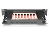 Digitus DN-91608S-EA 8 poorten Patchpaneel 254 mm (10) CAT 6A 1 HE Meerdere kleuren Ingericht - thumbnail