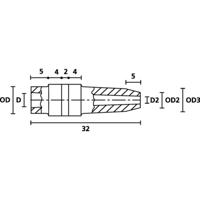 HellermannTyton H126 PVC GY 1000 Snoerbeschermingvormtule Klem-Ø (max.): 5 mm PVC Grijs 1 stuk(s) - thumbnail