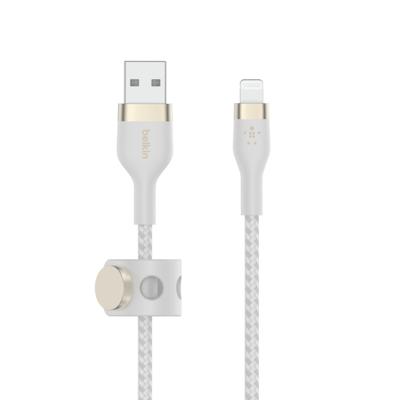 Kabel USB naar Lightning Belkin CAA010BT1MWH Wit