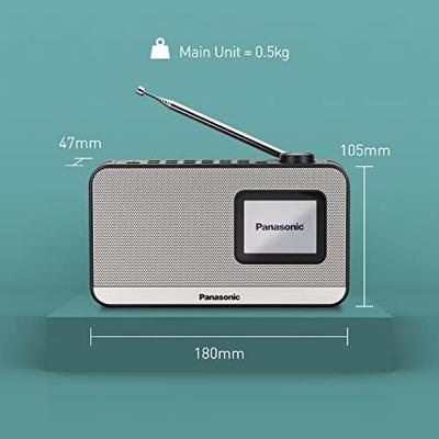 Panasonic RF-D15EG-K DAB radio Zwart