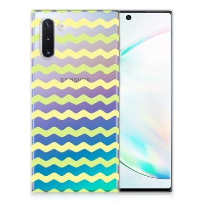 Samsung Galaxy Note 10 | TPU bumper | Waves Yellow