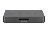 Digitus DA-71546-1 basisstation voor opslagstations USB 3.2 Gen 2 (3.1 Gen 2) Type-C Zwart - thumbnail