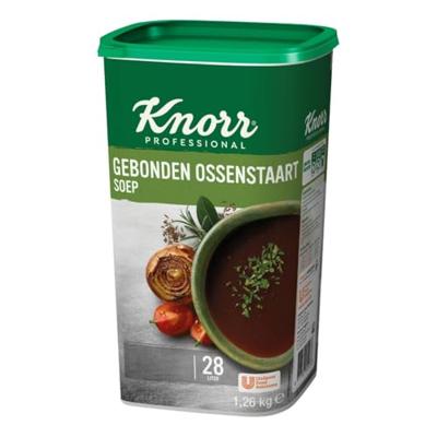 Knorr Professional - Gebonden Ossenstaartsoep (voor 28 ltr) - 1,26kg