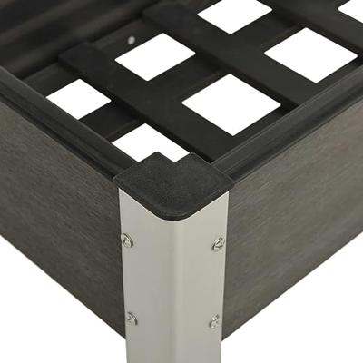 Plantenbak verhoogd 75x40x75 cm HKC grijs