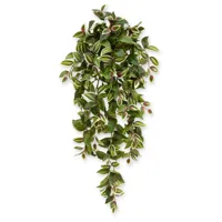 Tradescantia Bont Hangplant 100 cm - Kunstplant - thumbnail