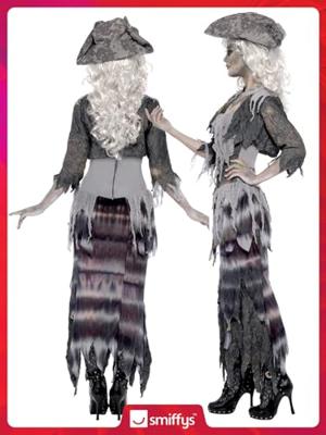 Zombie Piratenvrouw outfit