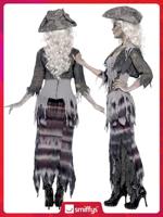 Zombie Piratenvrouw outfit - thumbnail