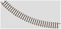 Z Märklin miniclub rails 8510 Gebogen rails 45 ° 145 mm 10 stuk(s) - thumbnail