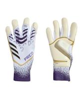 adidas Predator Pro Hyp Keepershandschoenen Wit Paars Zwart - thumbnail