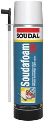 Soudal soudafoam 2k | pu schuim | champagne | 400 ml - 104882