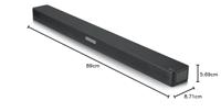 LG SK5 2.1 Soundbar (met draadloze subwoofer en DTS Virtual:X surround sound) zwart - thumbnail