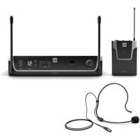 LD Systems U300 serie BPH Draadloos Microfoonsysteem met Bodypack en Headset - thumbnail