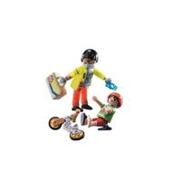 71245 Playmobil City Verpleegkundige met Patiënt - thumbnail