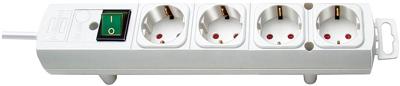 4-voudige Brennenstuhl tafelcontactdoos