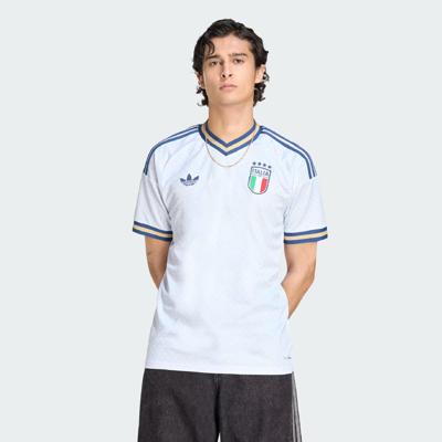 Italië Shirt Uit Senior 2026/2028 - Maat M - Kleur: Lichtgrijs | Soccerfanshop