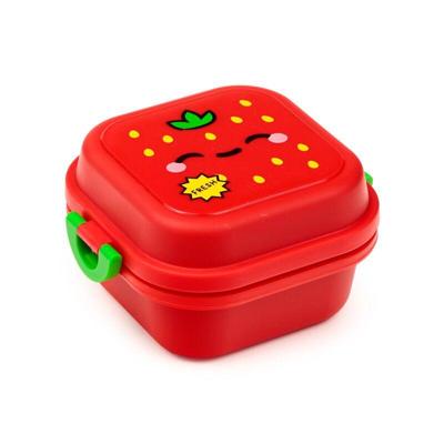 Elidi de Aardbei Foodiemals Clip Bento Box Lunchtrommel